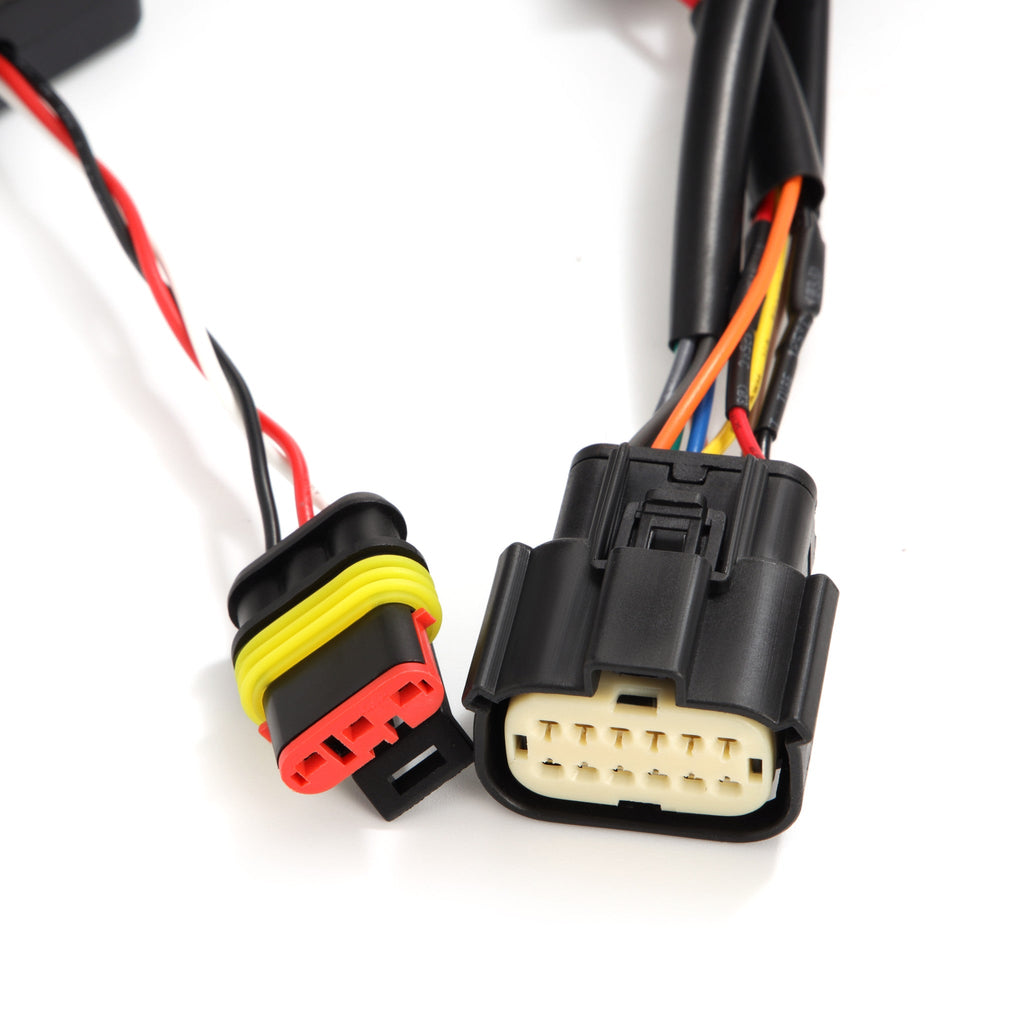 18-23 Jeep Wrangler JL/ 19-24 Gladiator JT LED Tail Lights (with or without BLIS kit) to AlphaRex NOVA-Series Prismatic LED Tail lights Converters