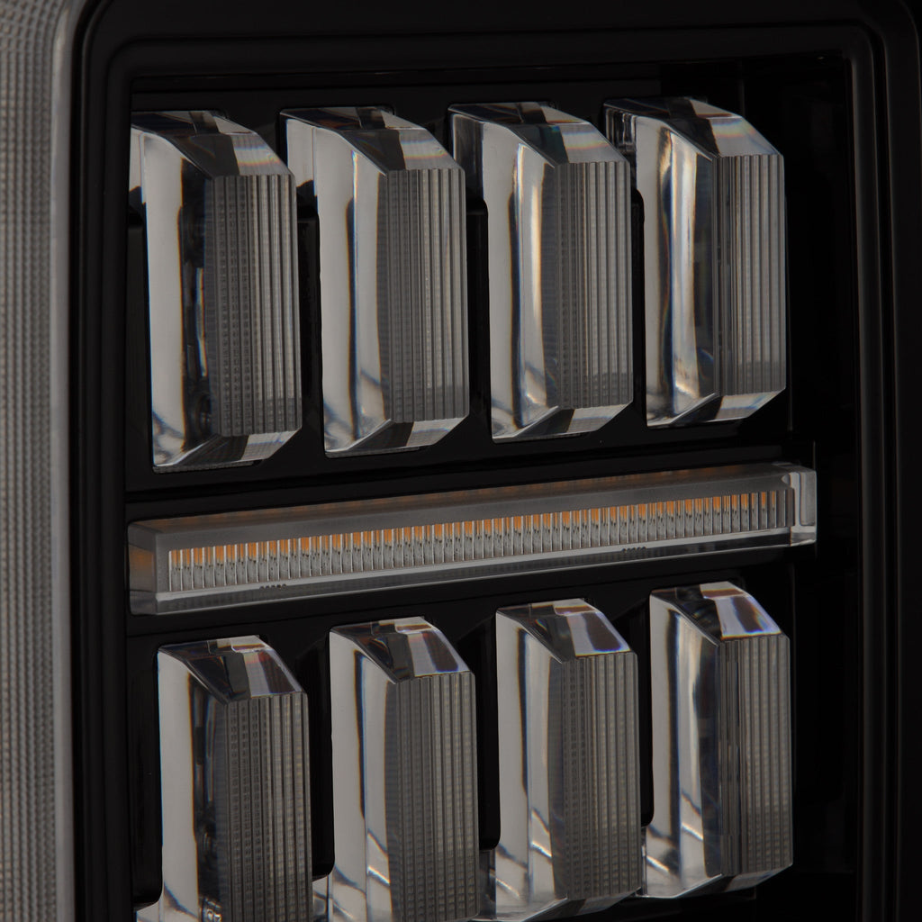 18-25 Jeep Wrangler JL NOVA-Series Prismatic LED Tail Lights Alpha-Black