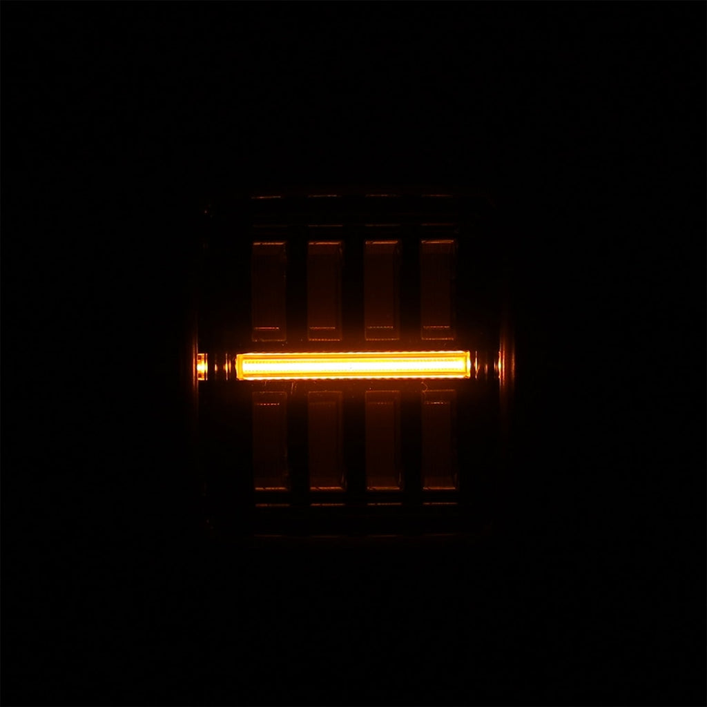 18-25 Jeep Wrangler JL NOVA-Series Prismatic LED Tail Lights Black-Red