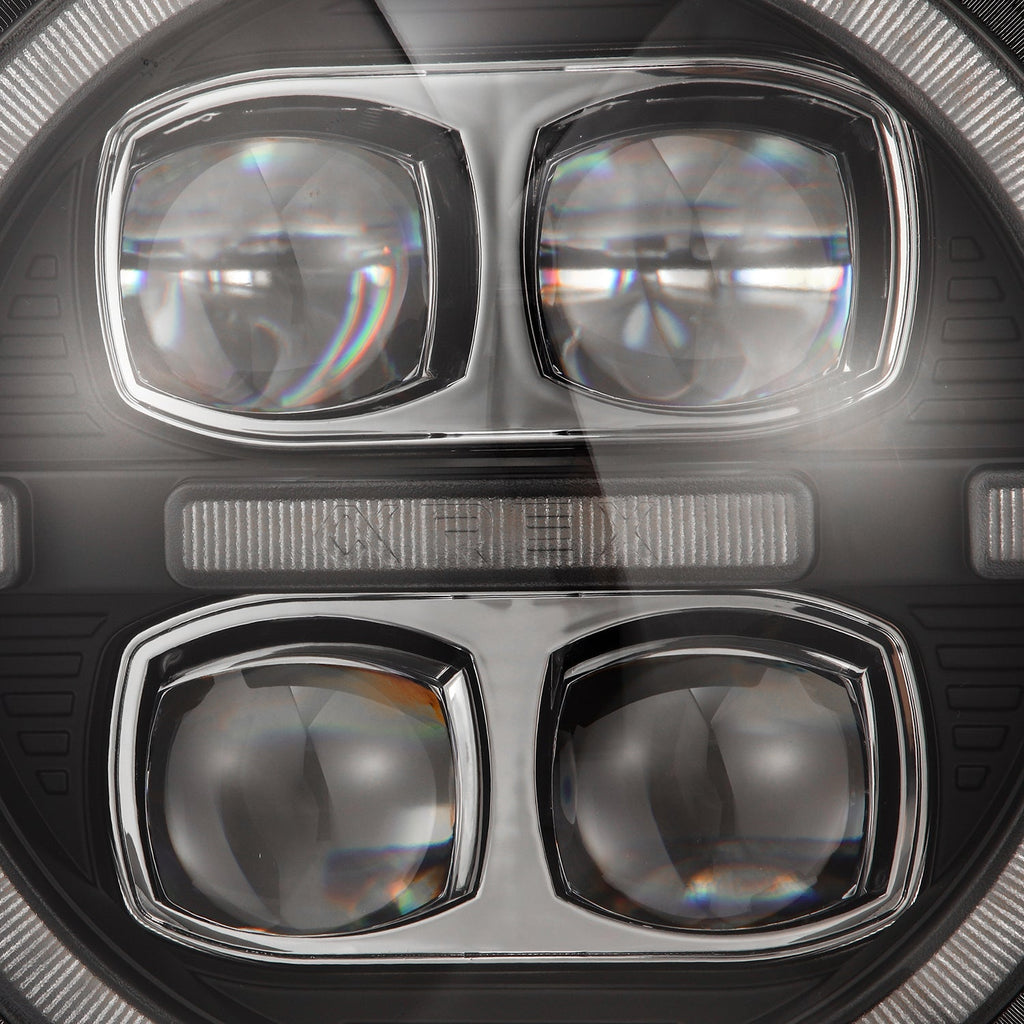 18-25 Jeep Wrangler JL/Gladiator JT NOVA-Series LED Projector Headlights Black