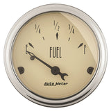 AutoMeter 2-1/16in Antique Beige 0E to 90F Electric Fuel Level Gauge (1815)