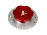 Aeromotive Fuel System Fillcap, Screw-on, 3-inch, Flanged, 12-Bolt. - 18707