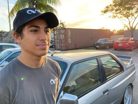 Active Autowerke 6-Panel Black Snapback Hat (19-003)