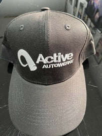 Active Autowerke 6-Panel Black Snapback Hat (19-003)