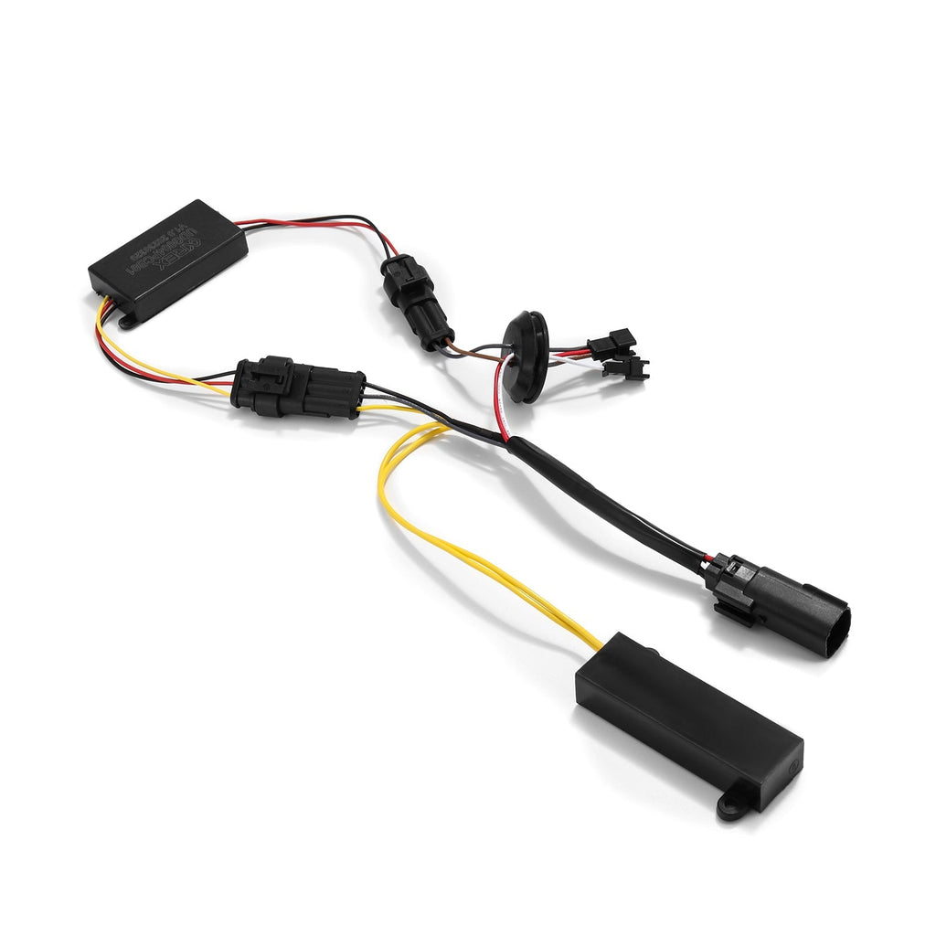 19-22 Ram 2500/3500 Stock Halogen Tail Lights To AlphaRex 09-18 Ram LUXX-Series Tail lights Converters