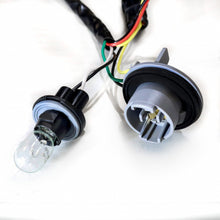 Load image into Gallery viewer, 19-22 Ram 2500/3500 Stock Halogen Tail Lights To AlphaRex 09-18 Ram PRO-Series Tail lights Converters