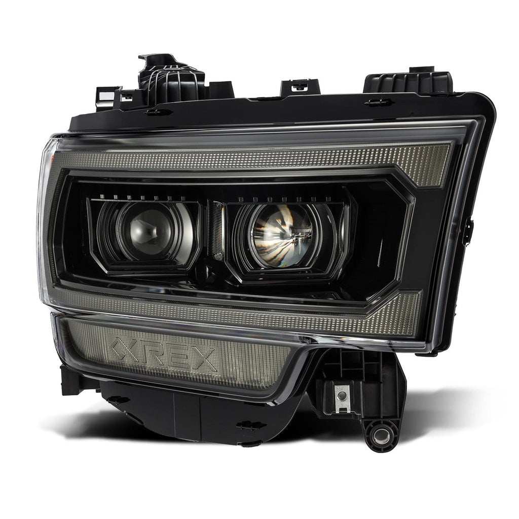 19-24 Ram 2500/3500/4500/5500 PRO-Series Halogen Projector Headlights Alpha-Black