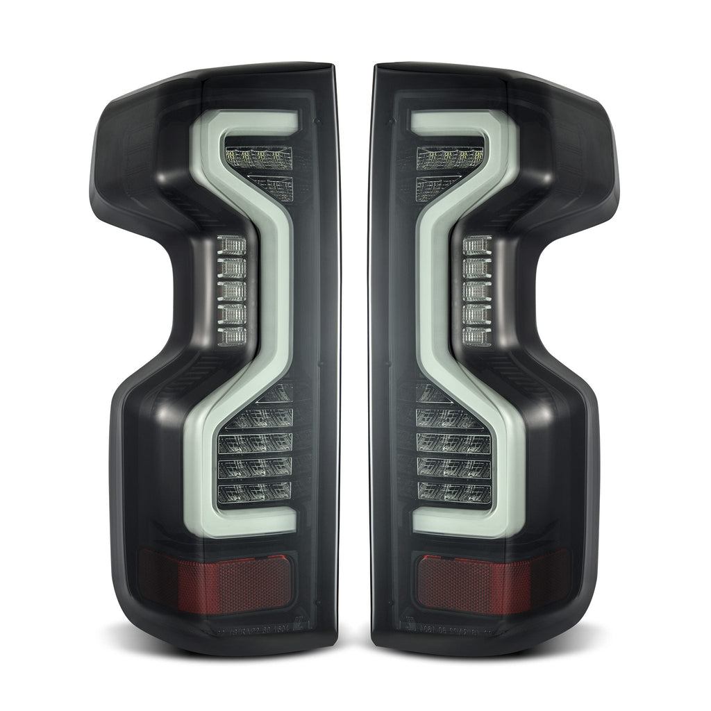 19-25 Chevrolet Silverado 1500 / 20-25 Silverado 2500HD/3500HD PRO-Series LED Tail Lights Jet Black