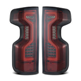 19-25 Chevrolet Silverado 1500 / 20-25 Silverado 2500HD/3500HD PRO-Series LED Tail Lights Red Smoke