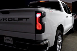 19-25 Chevrolet Silverado 1500 / 20-25 Silverado 2500HD/3500HD PRO-Series LED Tail Lights Red Smoke