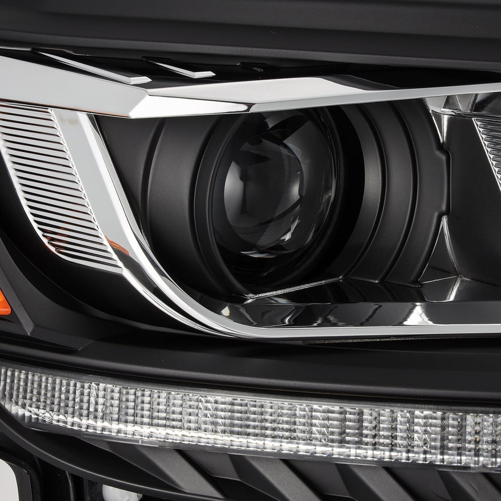 19-23 Ford Ranger LUXX-Series LED Projector Headlights Black