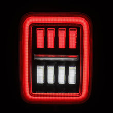 Load image into Gallery viewer, 19-25 Jeep Gladiator JT NOVA-Series Prismatic LED Tail Lights Black-Red