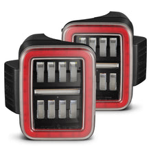 Load image into Gallery viewer, 19-25 Jeep Gladiator JT NOVA-Series Prismatic LED Tail Lights Black-Red