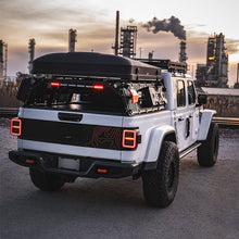Load image into Gallery viewer, 19-25 Jeep Gladiator JT NOVA-Series Prismatic LED Tail Lights Black-Red