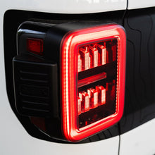 Load image into Gallery viewer, 19-25 Jeep Gladiator JT NOVA-Series Prismatic LED Tail Lights Black-Red
