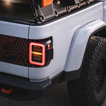 Load image into Gallery viewer, 19-25 Jeep Gladiator JT NOVA-Series Prismatic LED Tail Lights Chrome