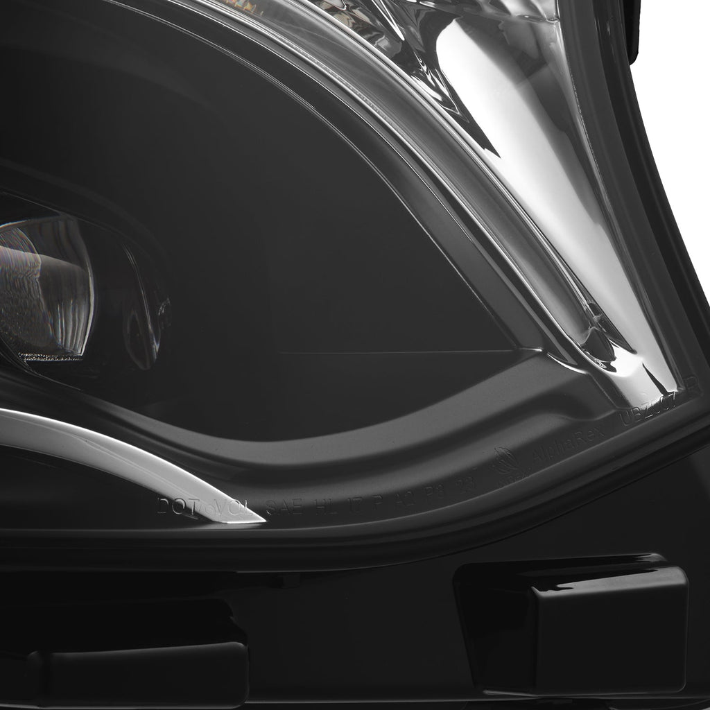 19-25 Mercedes-BenzÃ‚Â Sprinter LUXX-Series LED Projector Headlights Black