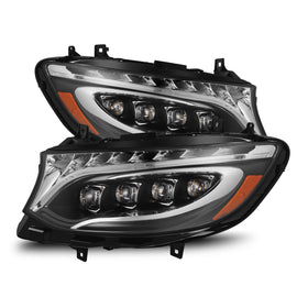 19-25 Mercedes-BenzÃ‚Â Sprinter NOVA-Series LED Projector Headlights Black