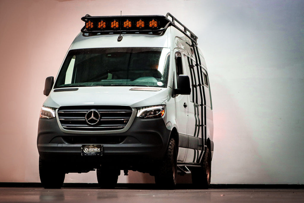 19-25 Mercedes-BenzÃ‚Â Sprinter NOVA-Series LED Projector Headlights Black