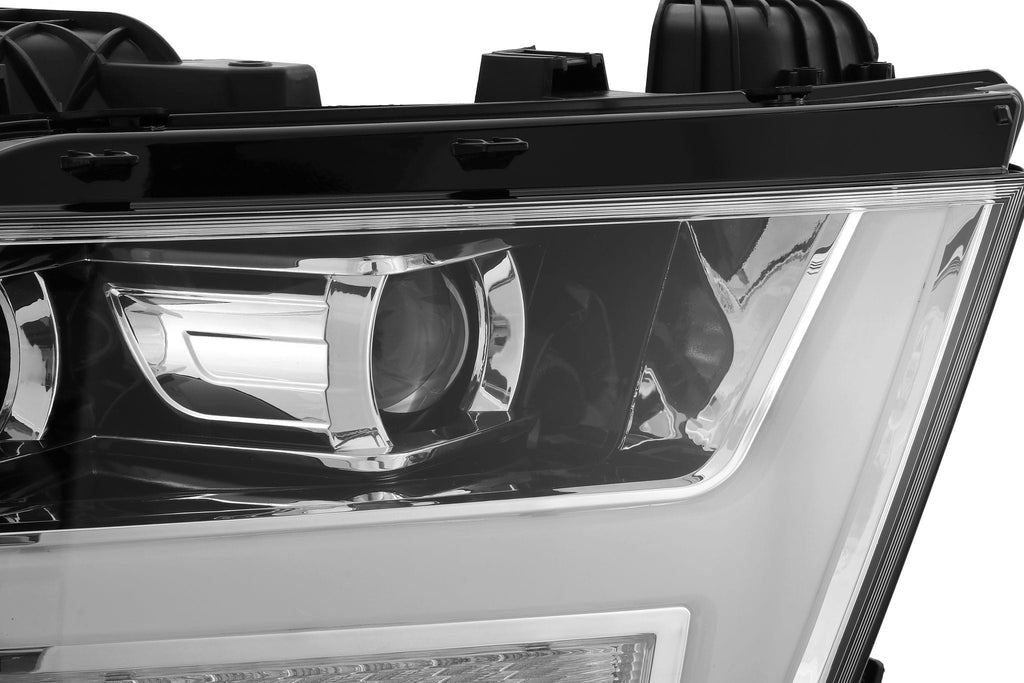 19-24 Ram 1500 LUXX-Series LED Projector Headlights Chrome