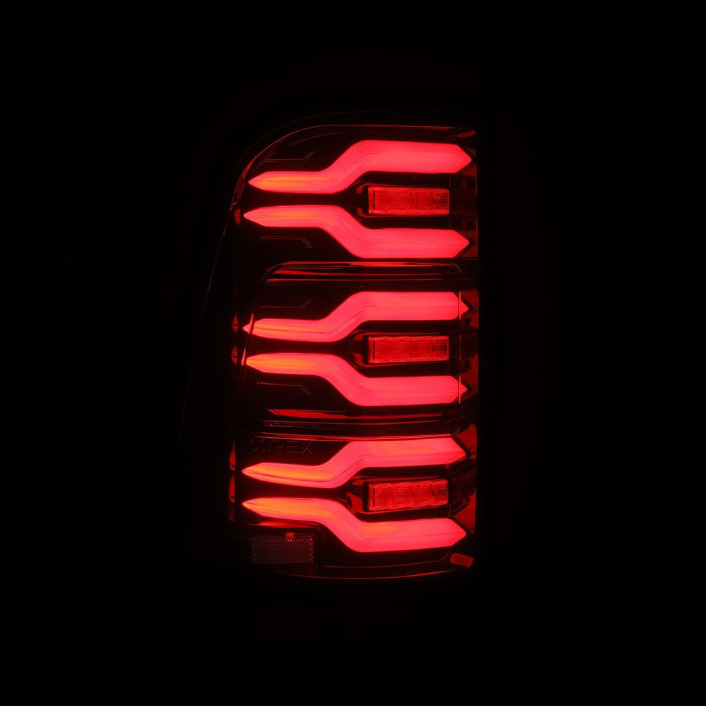 19-24 Ram 1500 LUXX-Series LED Tail Lights Black-Red