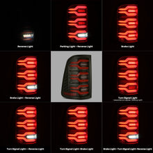 Load image into Gallery viewer, 19-24 Ram 1500 LUXX-Series LED Tail Lights Black-Red