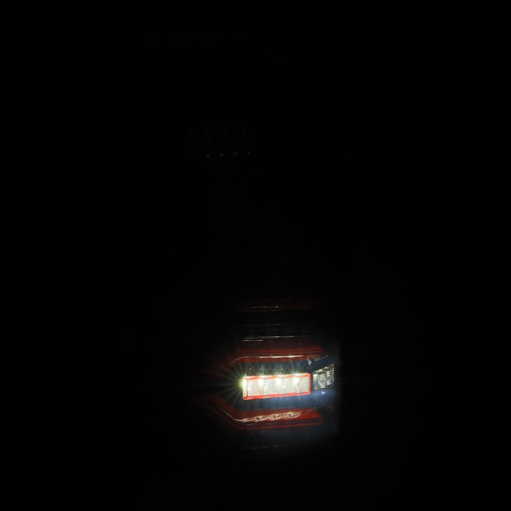 19-24 Ram 1500 LUXX-Series LED Tail Lights Black-Red