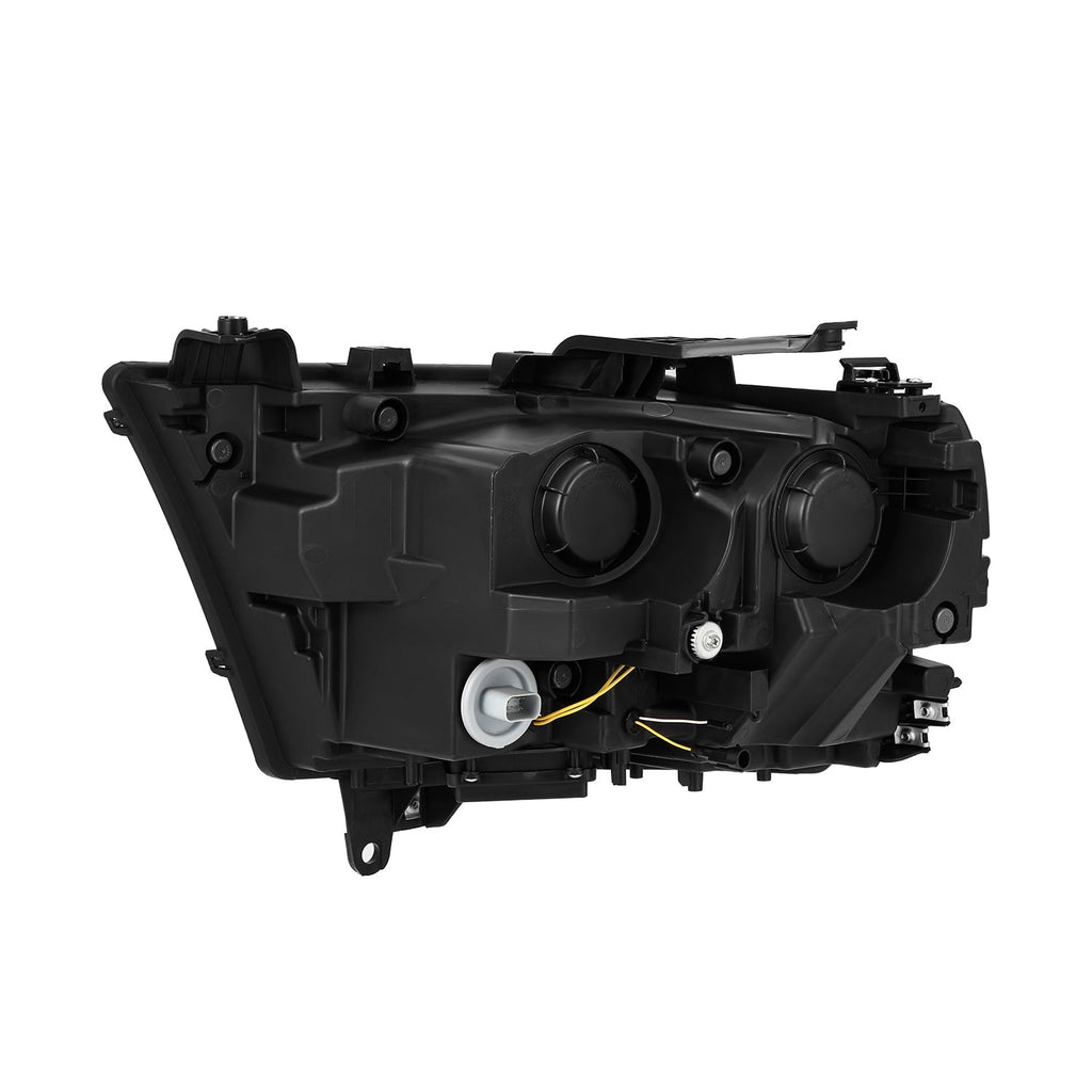 19-24 Ram 1500 (MK II 2500 Style) LUXX-Series LED Projector Headlights Black