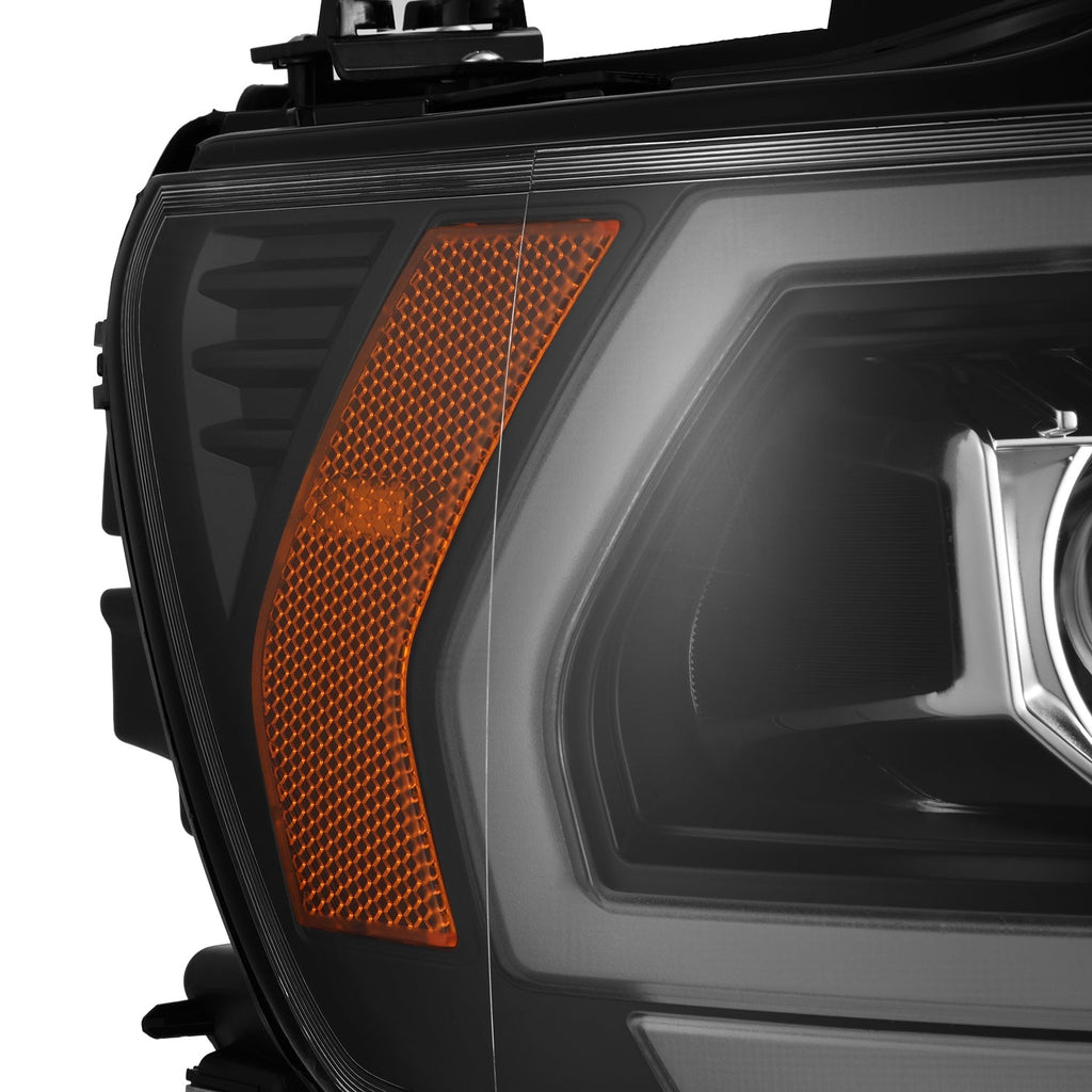 19-24 Ram 1500 (MK II 2500 Style) LUXX-Series LED Projector Headlights Black