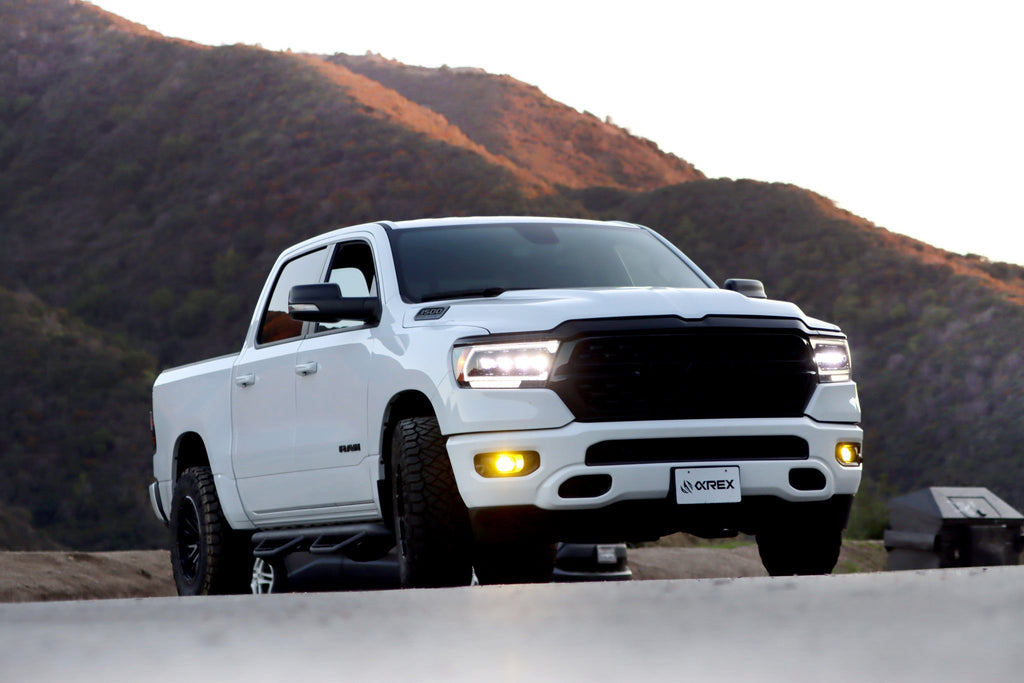 19-24 Ram 1500 (MK II 2500 Style) NOVA-Series LED Projector Headlights Alpha-Black