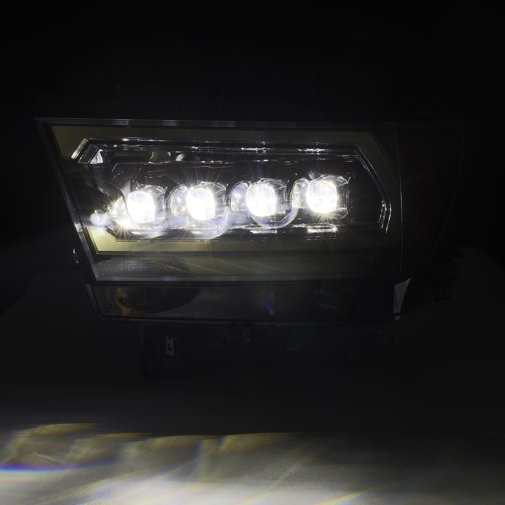 19-24 Ram 1500 (MK II 2500 Style) NOVA-Series LED Projector Headlights Alpha-Black