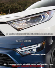 Load image into Gallery viewer, 19-25 Toyota RAV4 (High Trim) NOVA-Series LED Projector Headlights Black