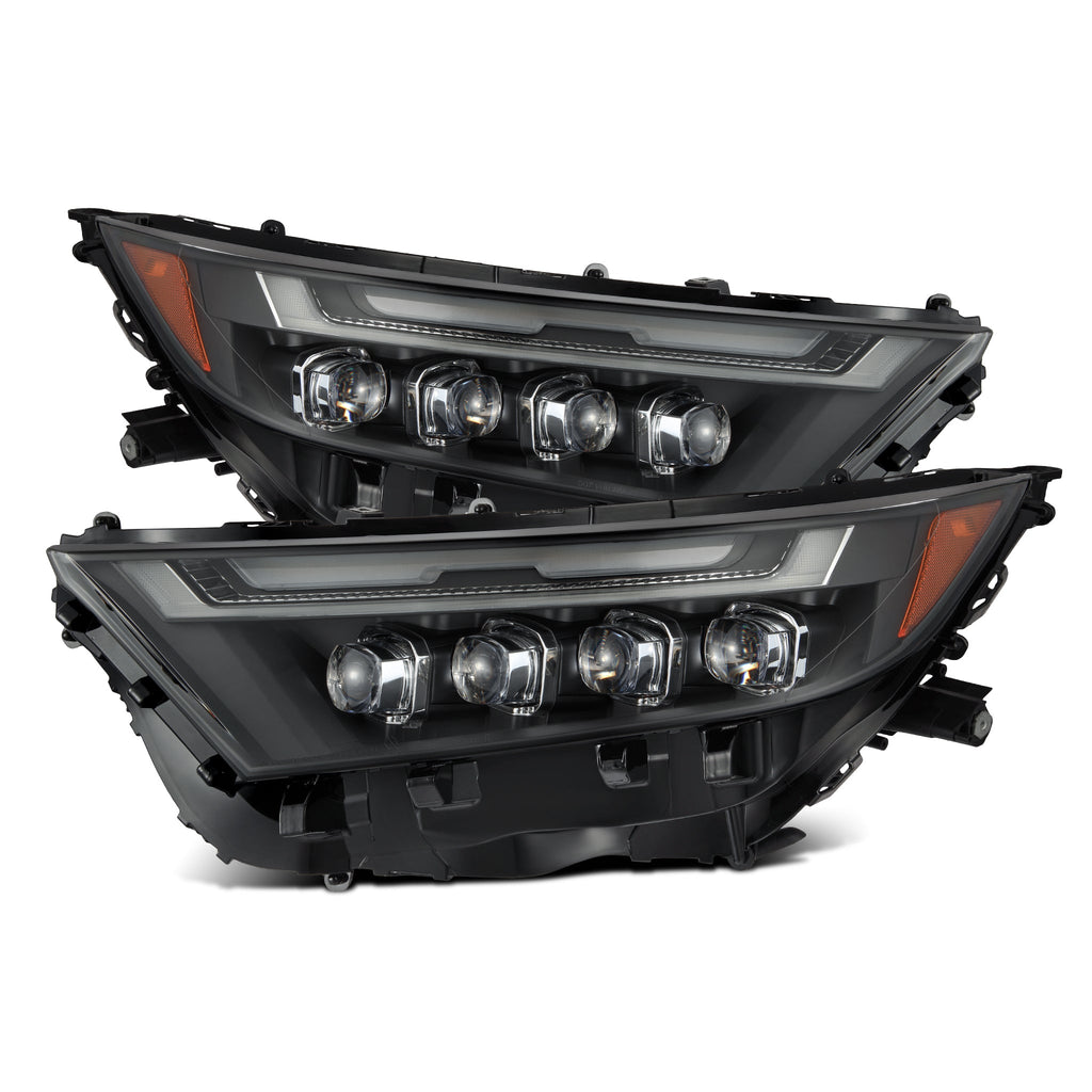 19-25 Toyota RAV4 (Low Trim) NOVA-Series LED Projector Headlights Black