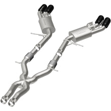 Load image into Gallery viewer, MagnaFlow SYS Cat-Back 2015-2017 Cadillac CTS-V 6.2L Quad 4in Carbon Fiber Tips (19011)