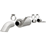 MagnaFlow Cat-Back, SS, 2.5/3in, Turn Down In Front Rear Tire 2015 Ford F150 2.7L V6T Ext Cab (19056)
