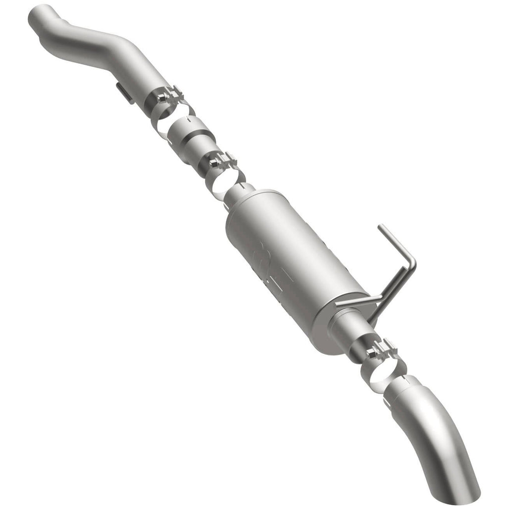 MagnaFlow Cat-Back, SS, 2.5/3in, Turn Down In Front Rear Tire 2015 Ford F150 5.0L V8 Ext Cab (19083)