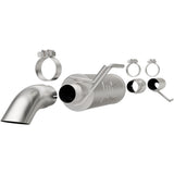 MagnaFlow Cat-Back, SS, 2.5/3in, Turn Down In Front Rear Tire 2015 Ford F150 5.0L V8 Ext Cab (19083)