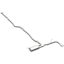 Load image into Gallery viewer, MagnaFlow Cat Back, SS, 2.5in, Street, Single Straight Pass. Polished 4in Tip, 2015 Ford Fusion 2.5L (19096)