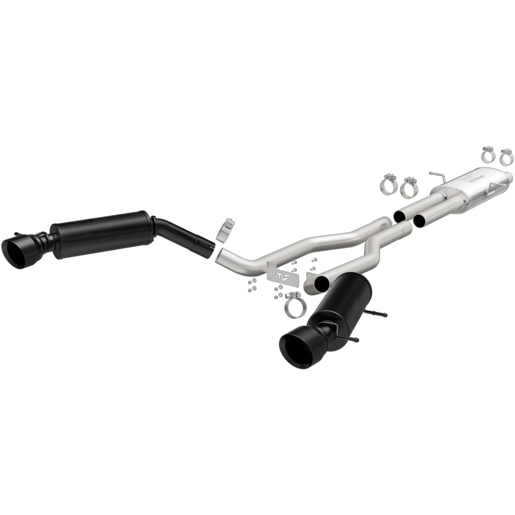 MagnaFlow Cat-Back 15-16 Land Rover Ranger Rover V6 SS 2.5in Dual Split Rear Exit 4.5in Black Tips (19123)