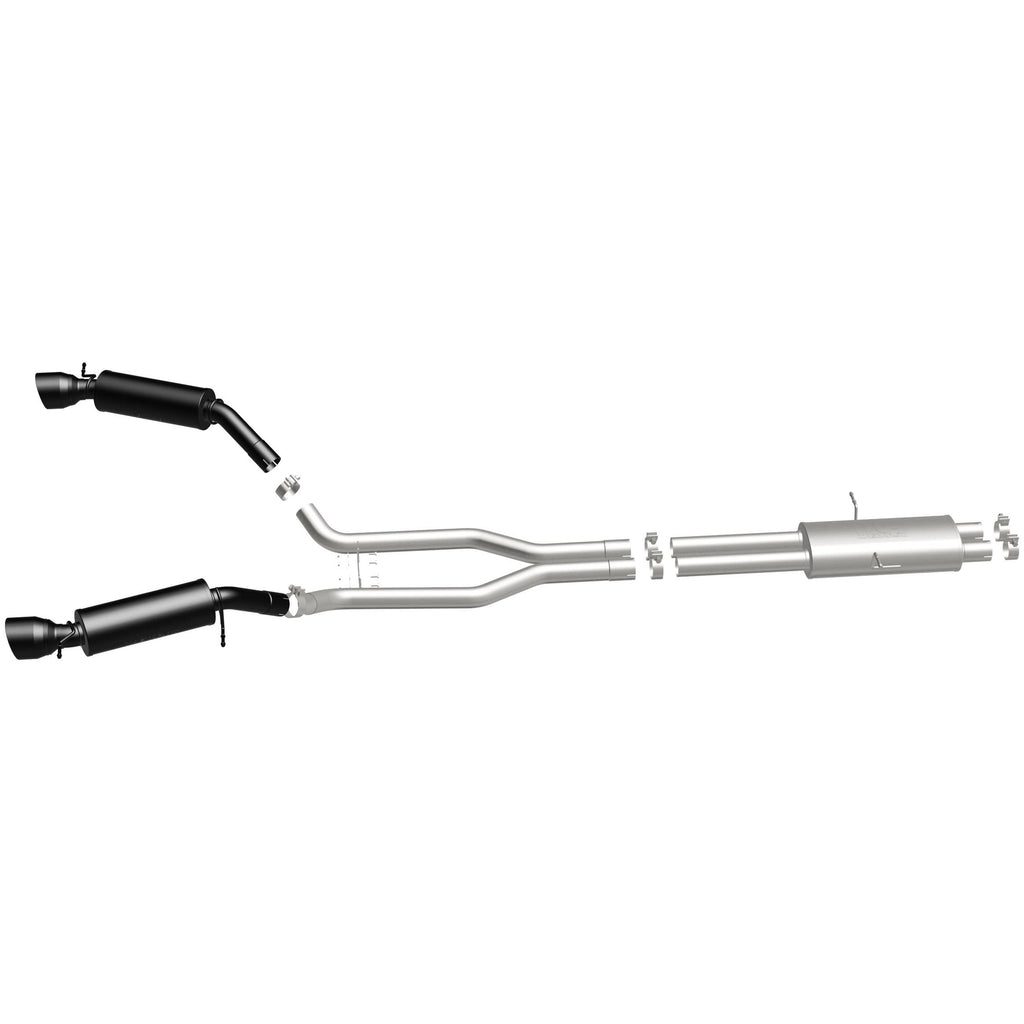 MagnaFlow Cat-Back 15-16 Land Rover Ranger Rover V6 SS 2.5in Dual Split Rear Exit 4.5in Black Tips (19123)