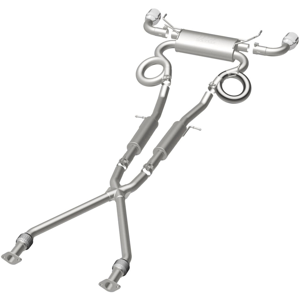 MagnaFlow Cat-Back 09-17 Nissan 370Z V6 3.7L Street Series SS 2.25in Dual Split Rear Exit Exhaust (19135)