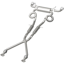 Load image into Gallery viewer, MagnaFlow Cat-Back 09-17 Nissan 370Z V6 3.7L Street Series SS 2.25in Dual Split Rear Exit Exhaust (19135)
