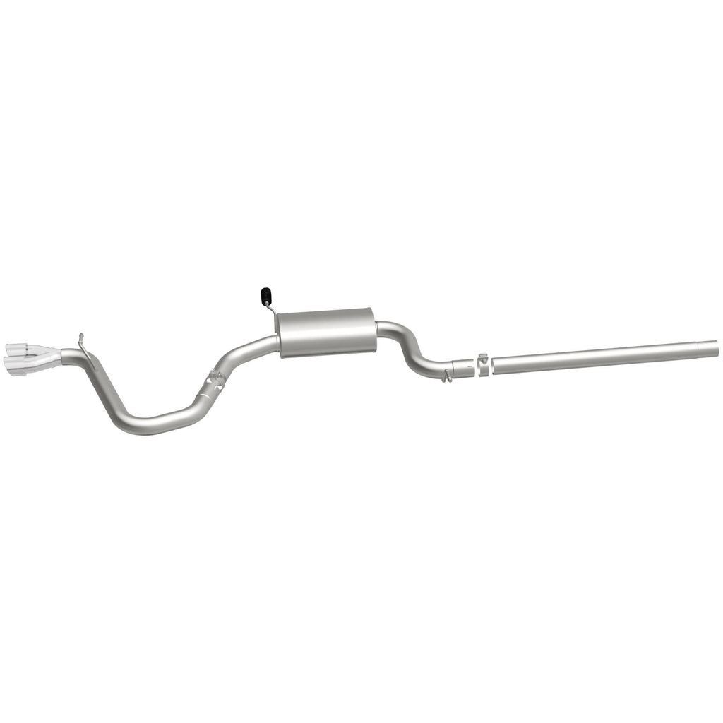 MagnaFlow Sys C/B 2015 Volkswagen Golf 1.8L 2.5in SS Dual Driver Side Exit Polished 3 Tip (19163)
