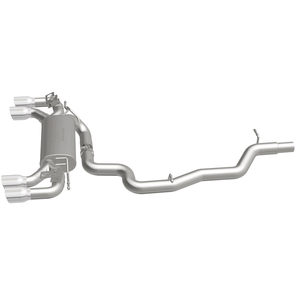 MagnaFlow Sys C/B 2015-2017 Volkswagen Golf R 3in Polished SS Quad Tip Split Rear Exit (19165)