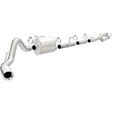 Load image into Gallery viewer, MagnaFlow Sys C/B 11-15 Ford Super Duty F250 6.2L EC CC, SS 3.5in Single Rear Pass Side Ext 5in Tip (19174)