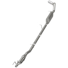 Load image into Gallery viewer, MagnaFlow Sys C/B 11-15 Ford Super Duty F250 6.2L EC CC, SS 3.5in Single Rear Pass Side Ext 5in Tip (19174)