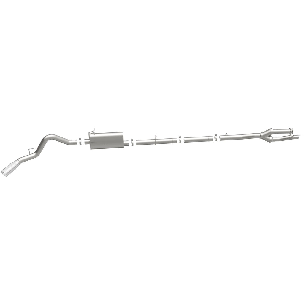 MagnaFlow Sys C/B 11-15 Ford Super Duty F250 6.2L EC CC, SS 3.5in Single Rear Pass Side Ext 5in Tip (19174)