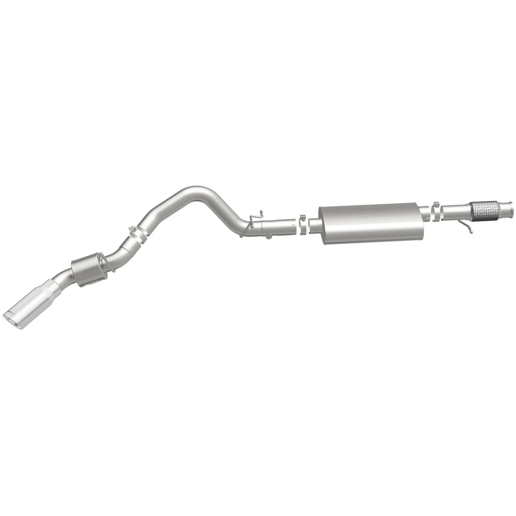 MagnaFlow MF Series SS Cat-Back Exhaust Single Passenger Side Rear Exit 2015 Cadillac Escalade (19177)