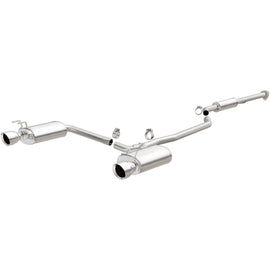 MagnaFlow Sys C/B 2015 Honda Accord 3.5L V6 2.5in SS Dual Split Rear Polished 4.5 Tip (19181)