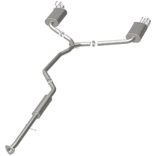 Load image into Gallery viewer, MagnaFlow Sys C/B 2015 Honda Accord 3.5L V6 2.5in SS Dual Split Rear Polished 4.5 Tip (19181)